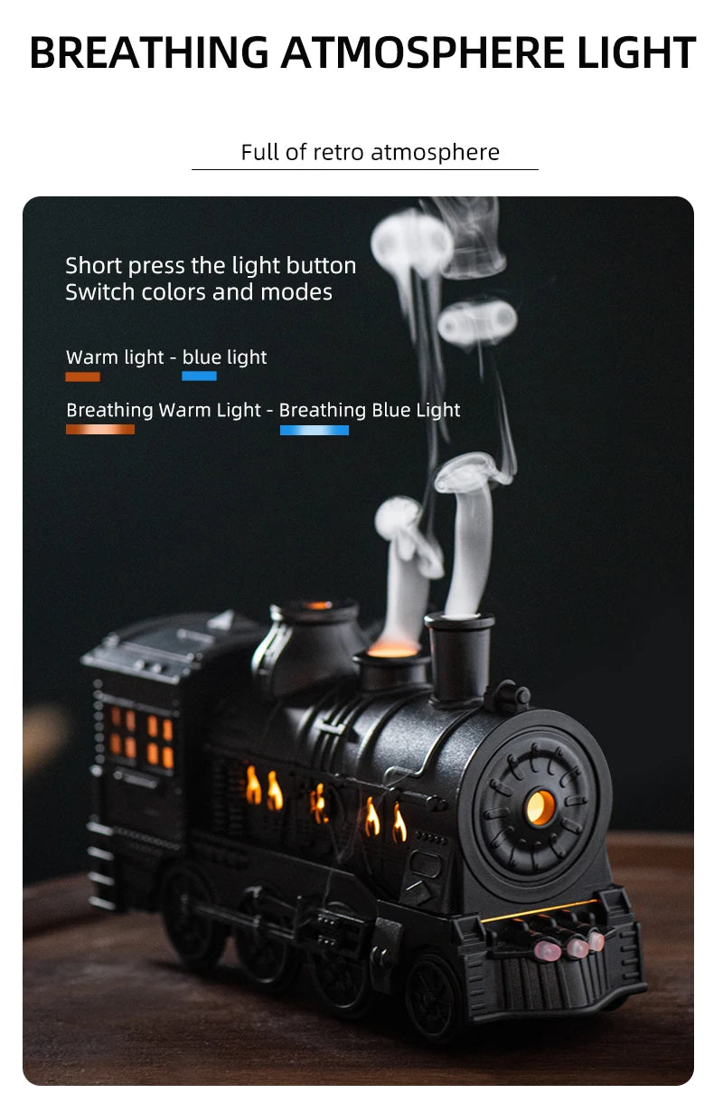 Titanic Ship Model Ultrasonic Air Humidifier Jellyfish Smoke Ring Spray Essential Oil Arome Diffuser 250ml Colorful Night Lights