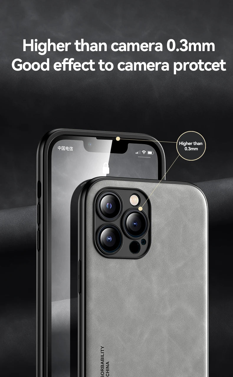 Leather Case For iPhone