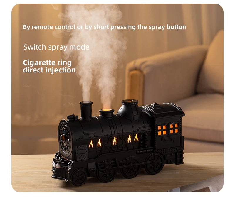 Titanic Ship Model Ultrasonic Air Humidifier Jellyfish Smoke Ring Spray Essential Oil Arome Diffuser 250ml Colorful Night Lights