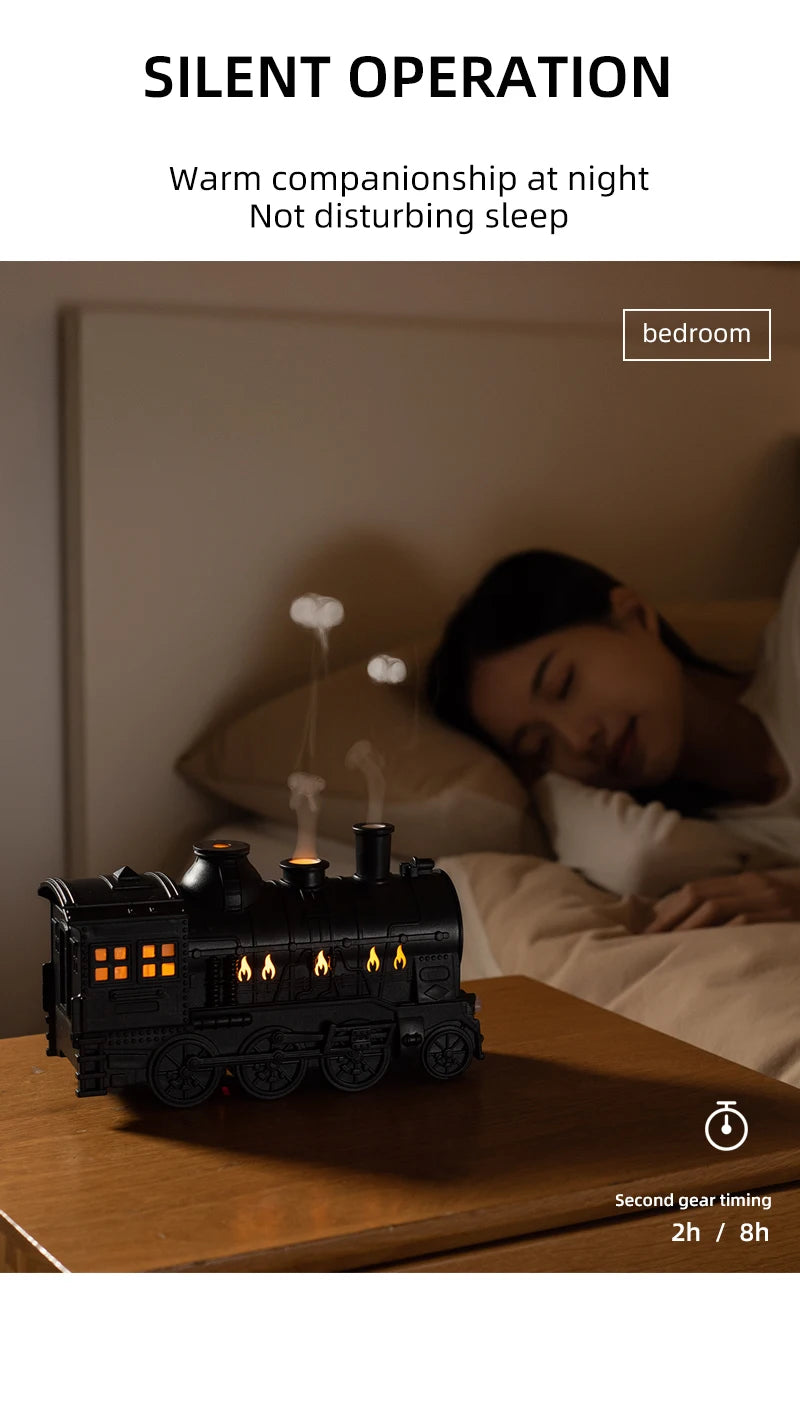 Titanic Ship Model Ultrasonic Air Humidifier Jellyfish Smoke Ring Spray Essential Oil Arome Diffuser 250ml Colorful Night Lights