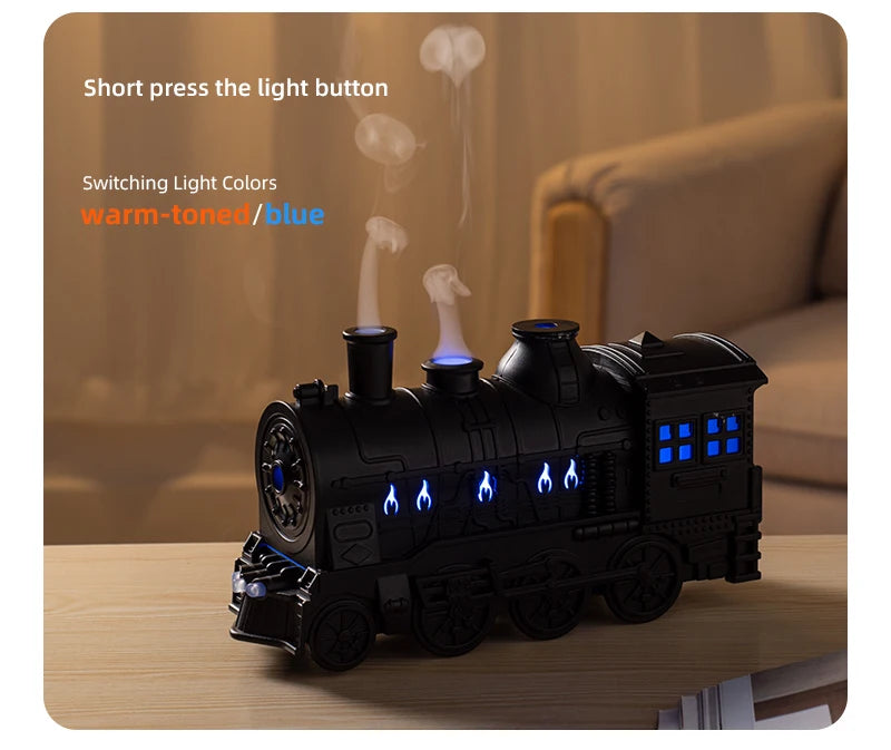 Titanic Ship Model Ultrasonic Air Humidifier Jellyfish Smoke Ring Spray Essential Oil Arome Diffuser 250ml Colorful Night Lights