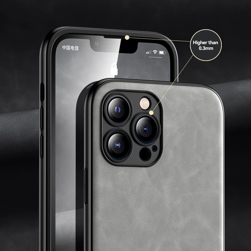 Leather Case For iPhone